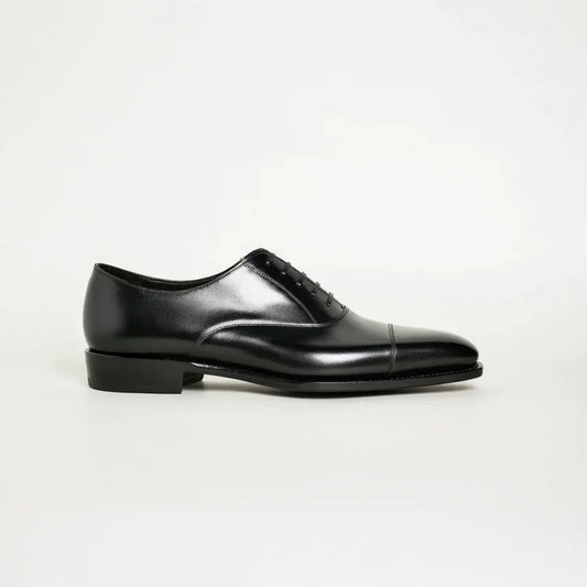 Formal Black Toe Cap Oxford
