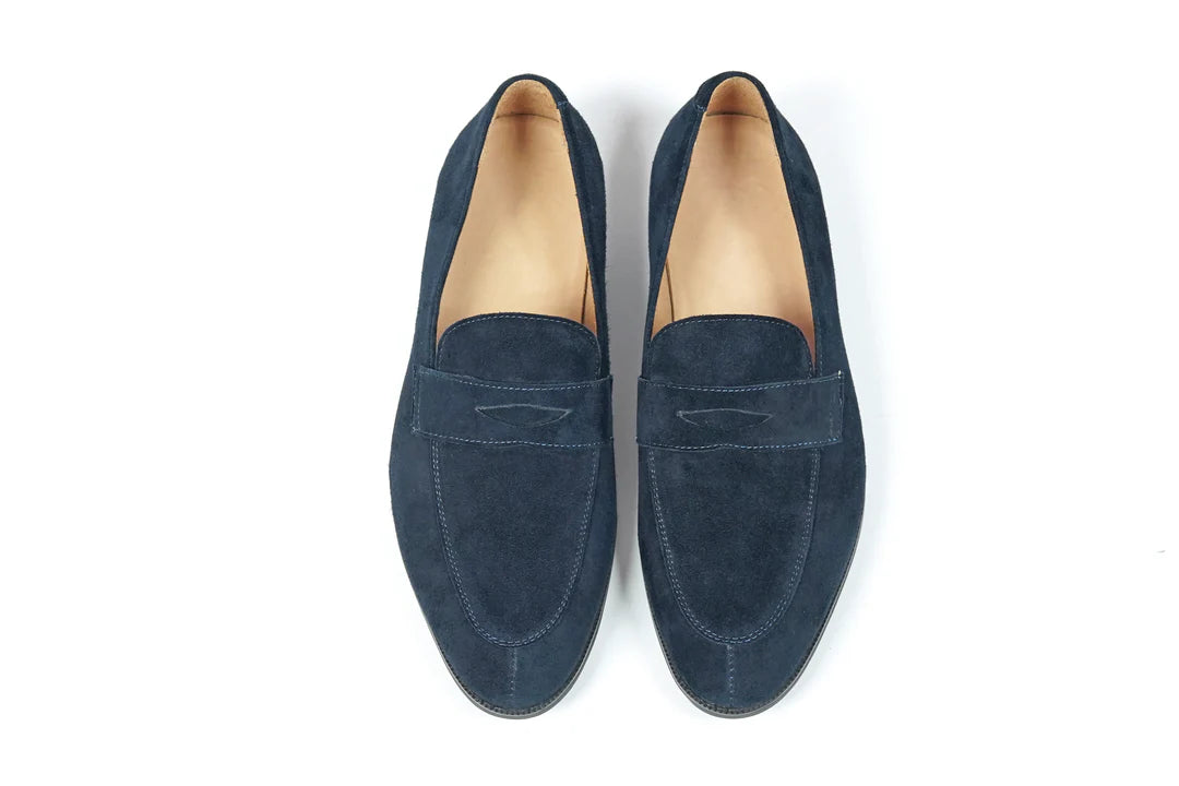 Elegant Blue Loafers