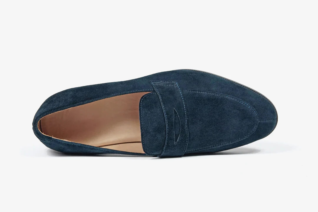 Elegant Blue Loafers