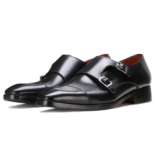 Formal Kai Double Monkstrap in Black