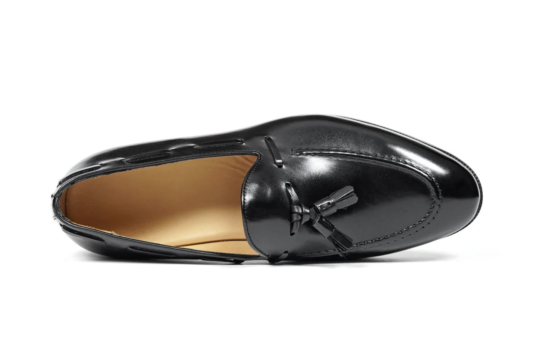 Black Detail Loafers