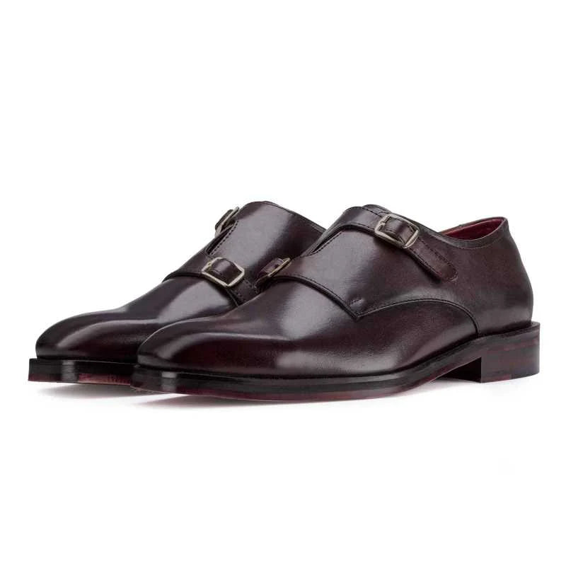 Formal Vinnie Cross Monks in Brown