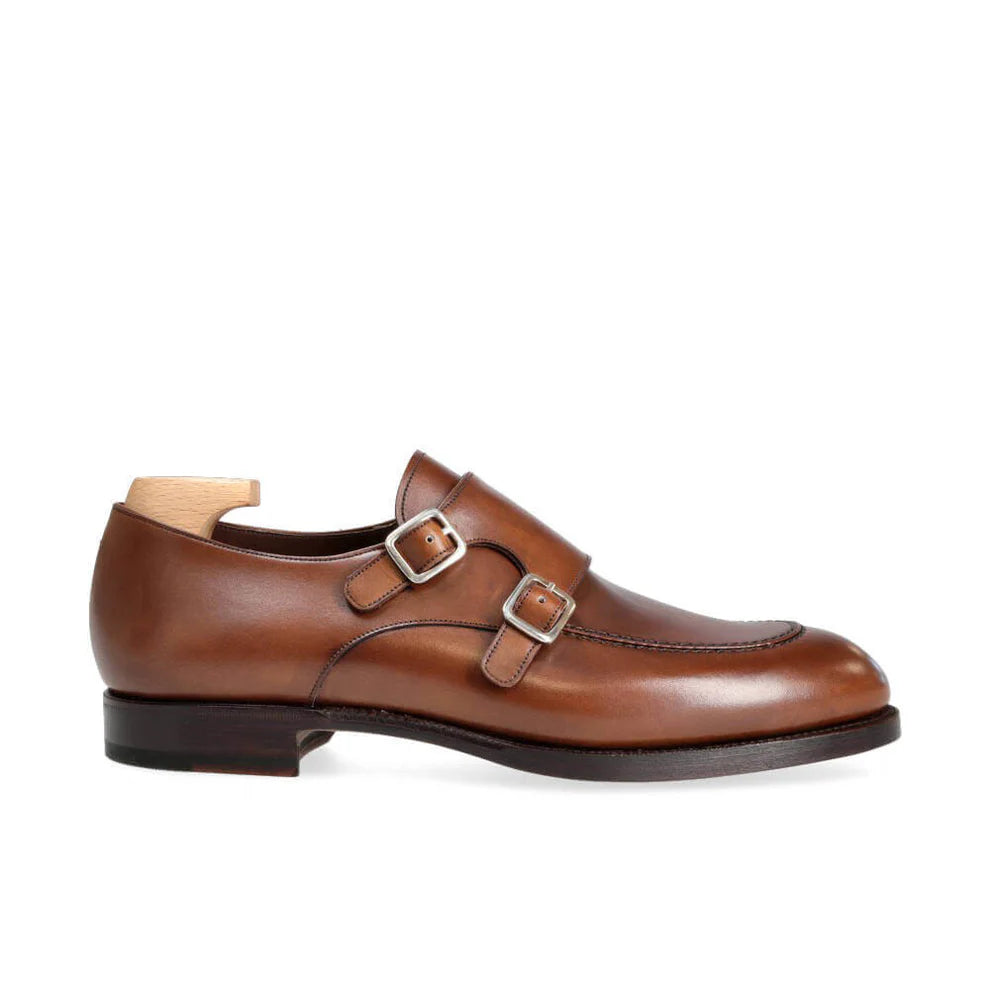 Brown Double Monk Strap