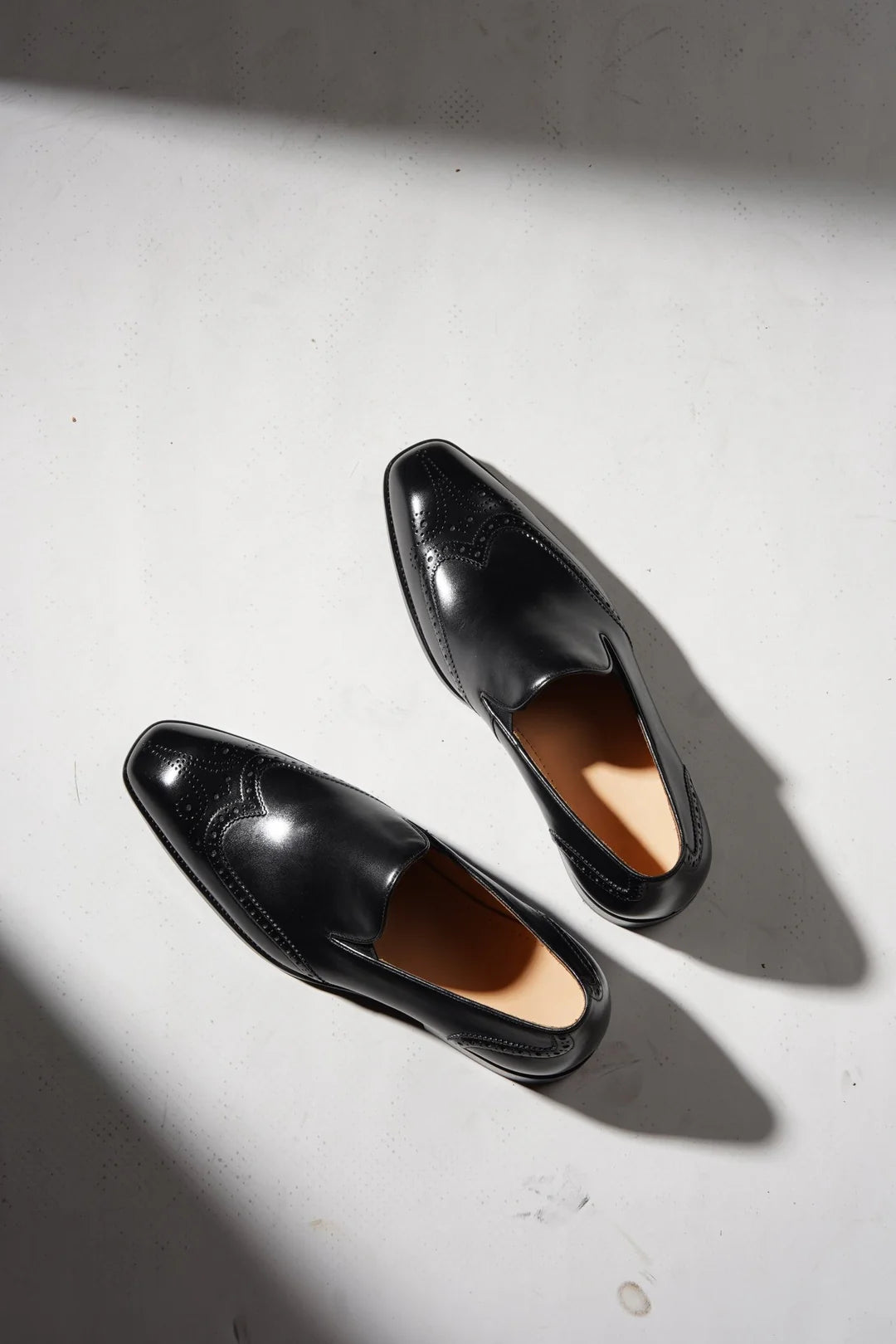 Wingtip Black Loafers