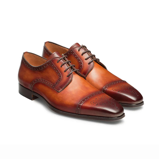 Formal Dawn Copper Oxford Shoes
