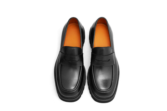 Classic Black Loafers