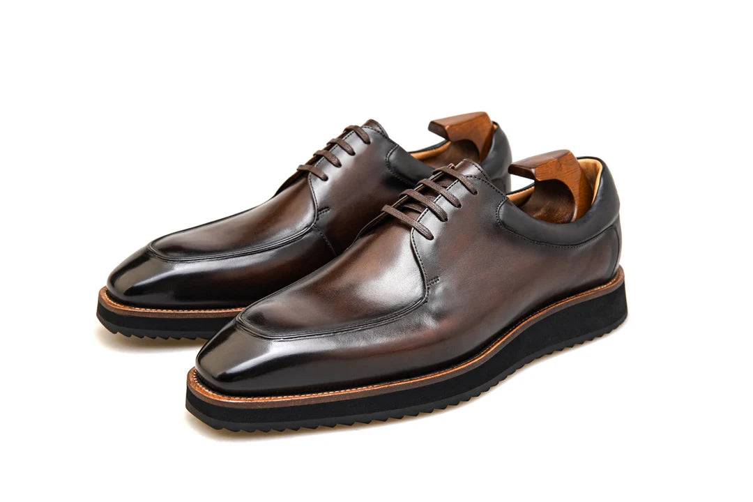 Formal Brown Derby Shoes