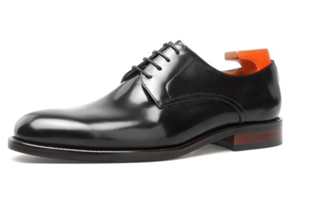 Formal Wholecut Black Derby Shoes