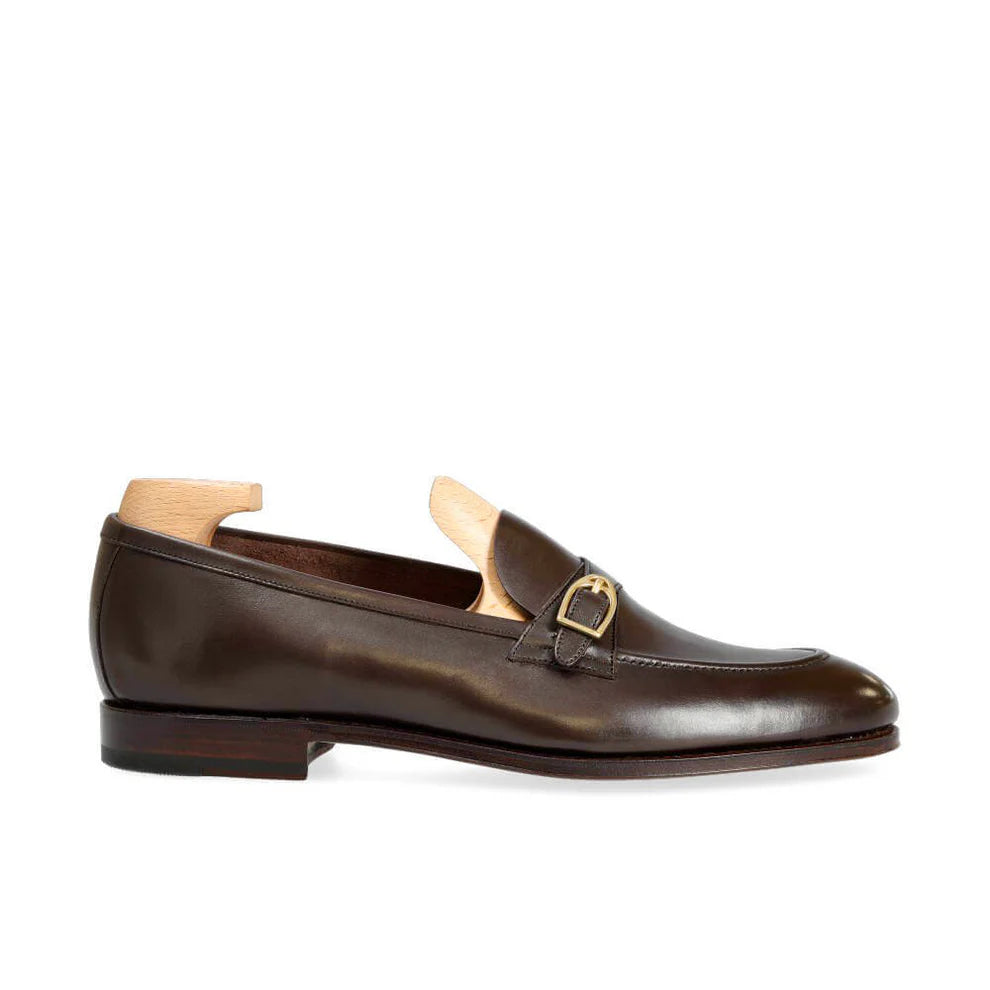 Elliot Dark Brown Monk Strap