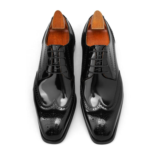 Formal Black Derby Shoe