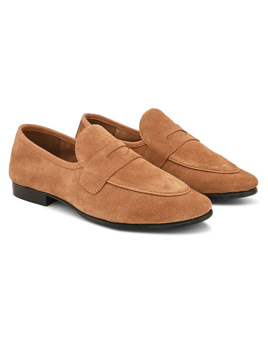 Caramel Brown Loafers