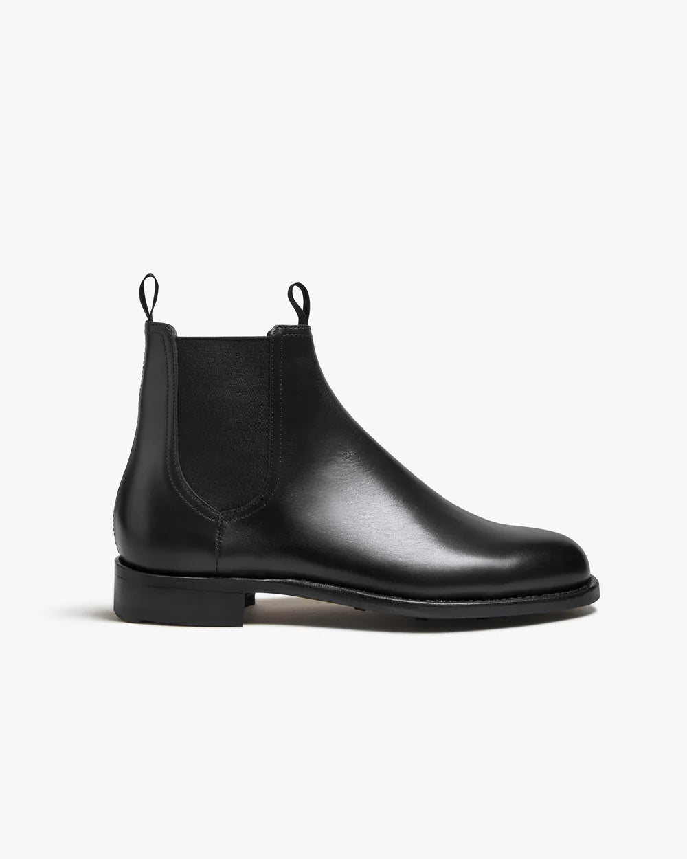 Carl Chelsea Boot – Black Smooth leather