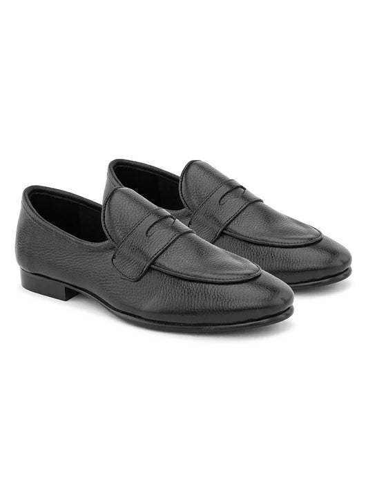 Black Unlined Loafers