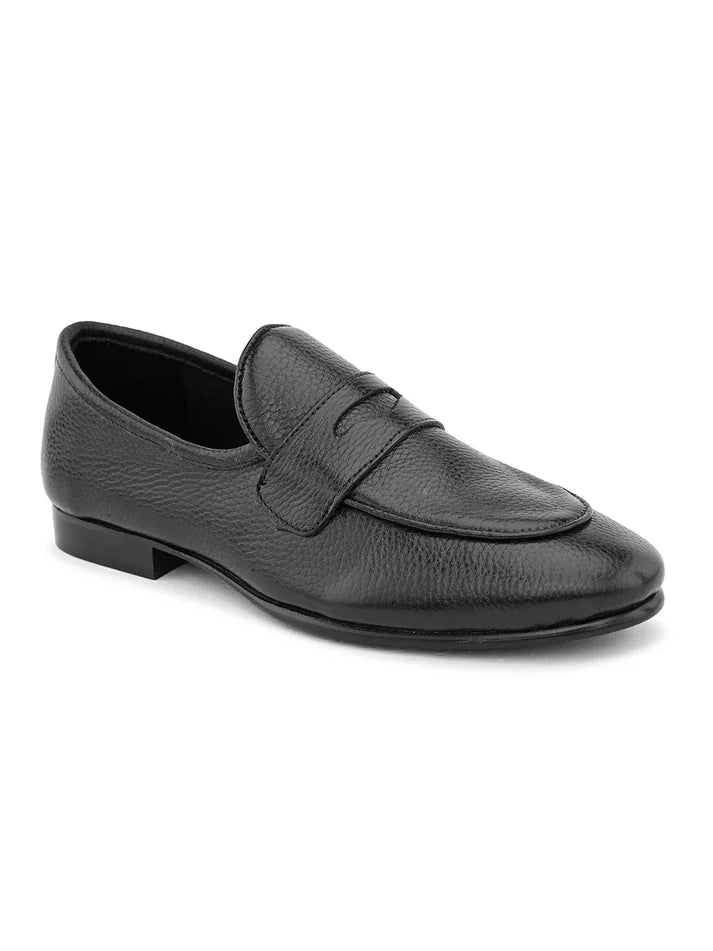 Black Unlined Loafers
