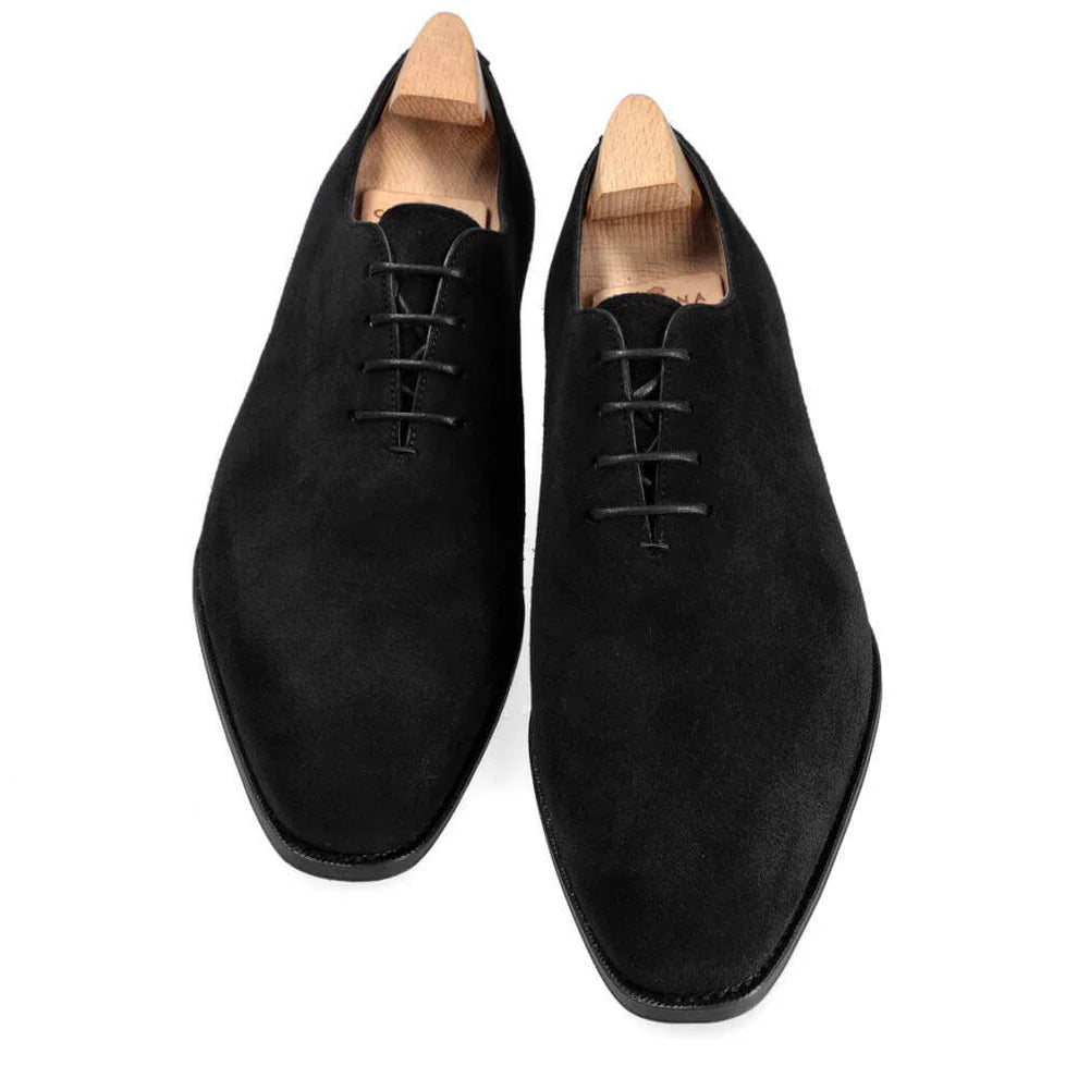 Formal Alexander Black Suede Wholecut