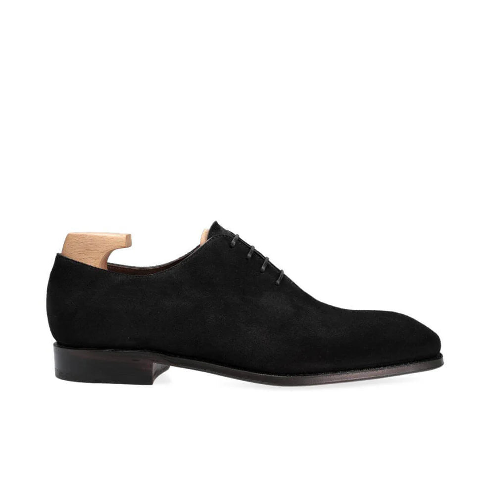 Formal Alexander Black Suede Wholecut