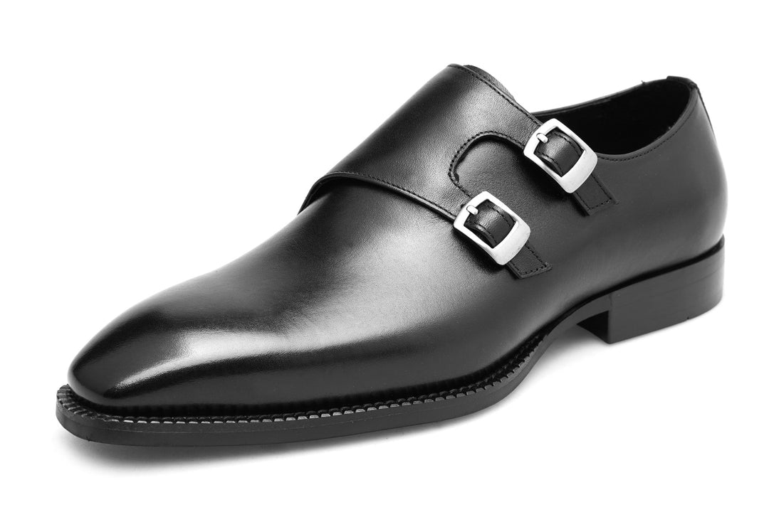 The Double Monkstrap - Black