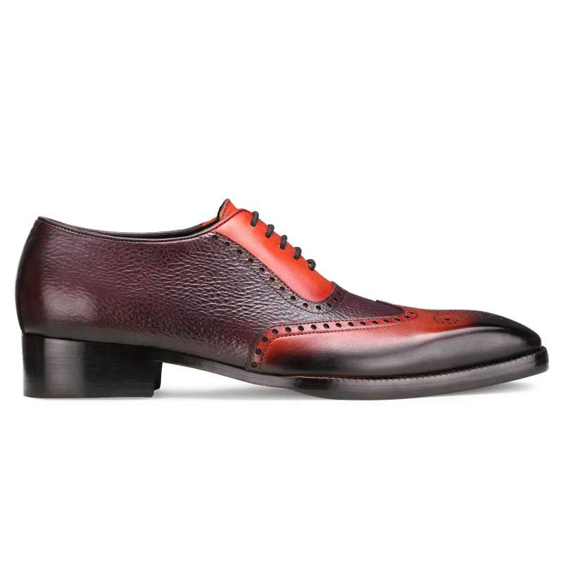 Formal Brogues in Burnished Wine