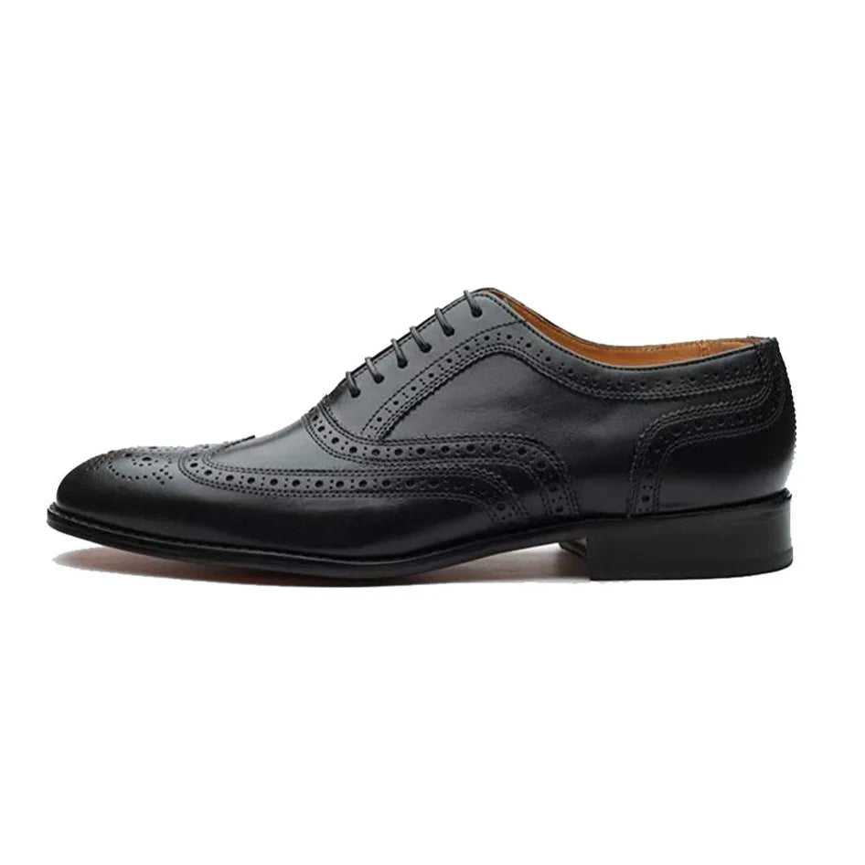 Formal Adam Black Brogue