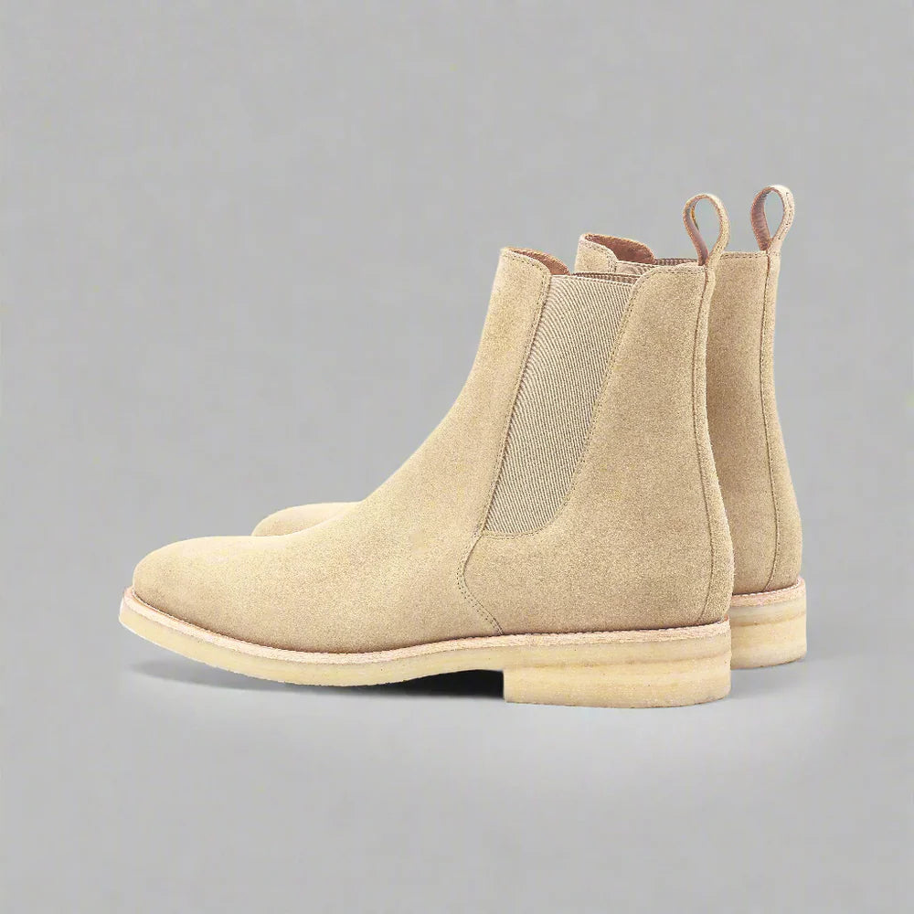 Desert Sand Chelsea Boots
