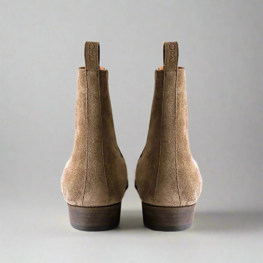 The Alpaca Suede Chelsea: A Masterclass in Textured Minimalism