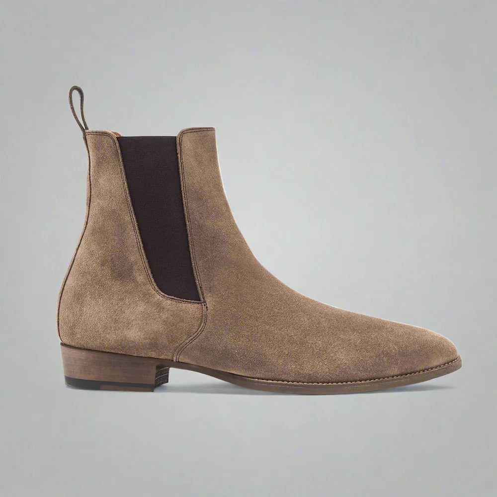 The Alpaca Suede Chelsea: A Masterclass in Textured Minimalism