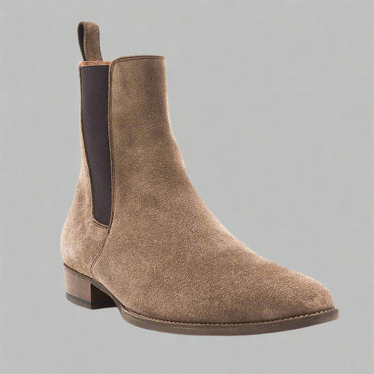 The Alpaca Suede Chelsea: A Masterclass in Textured Minimalism