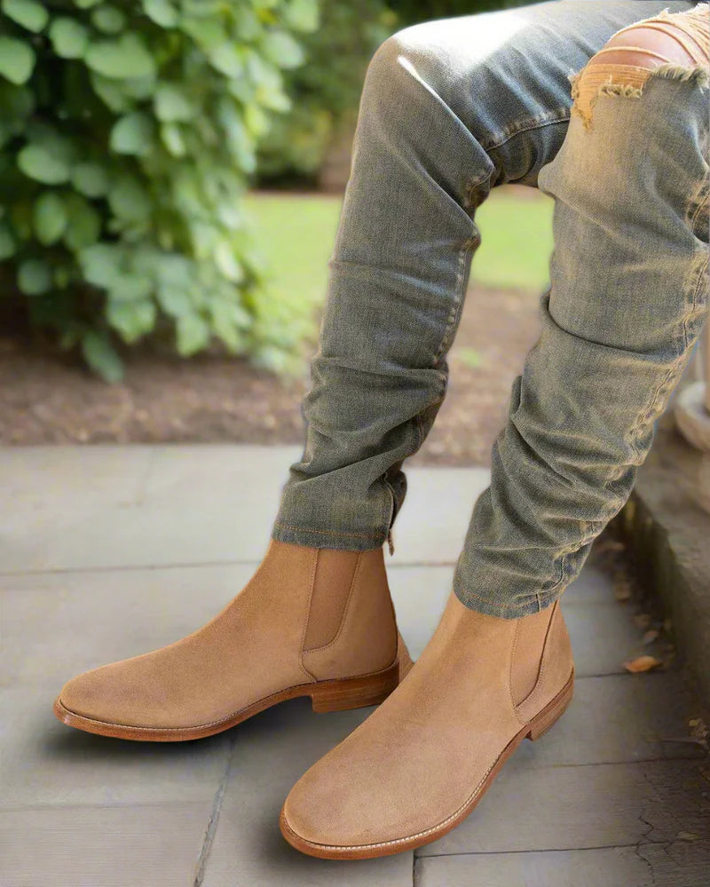 Esquire Toronto Wanderer | Handcrafted Suede Chelsea Boot