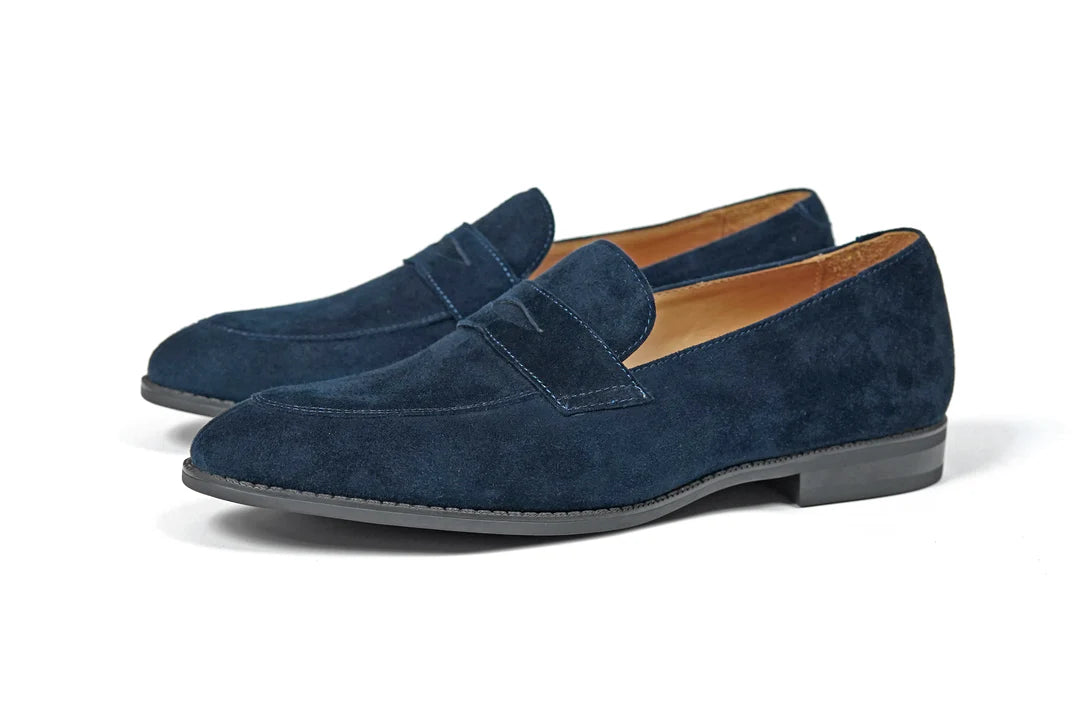 Elegant Blue Loafers