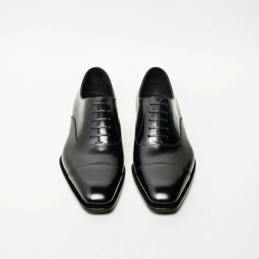 Formal Black Toe Cap Oxford