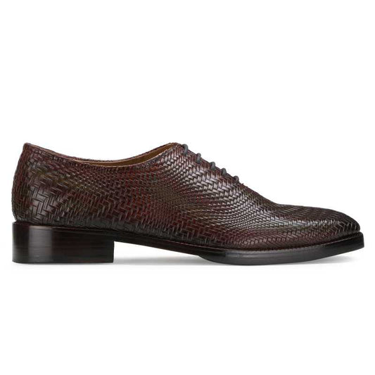 Formal Weaved Wholecut Oxfords in Brown