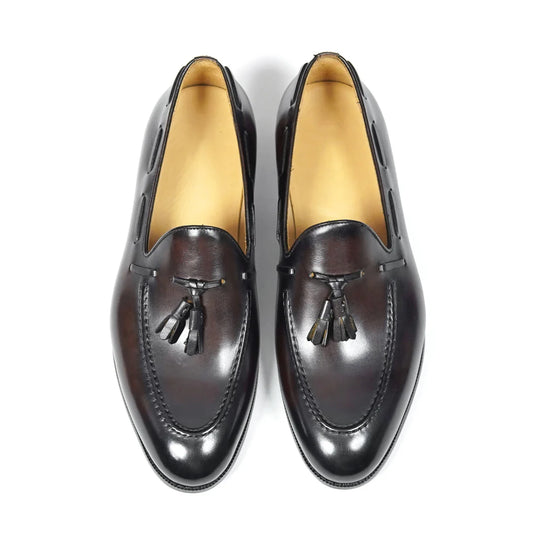 Brown Detail Loafers