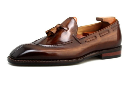 Tassel Brown Loafers