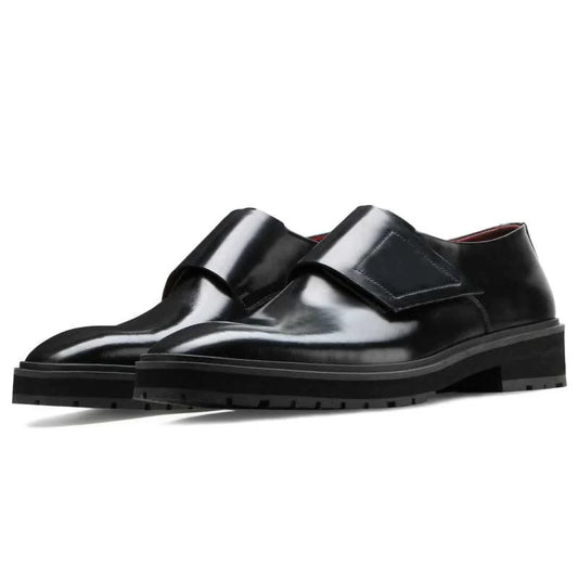 Formal Velcro Strap Shoes in Black