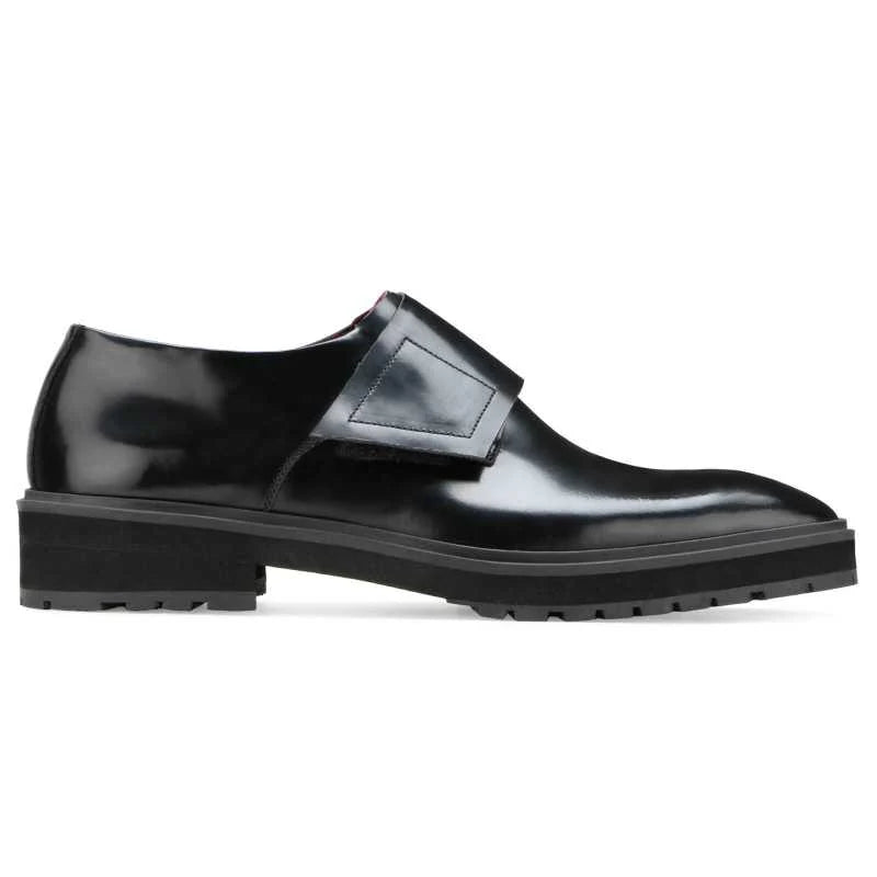 Formal Velcro Strap Shoes in Black