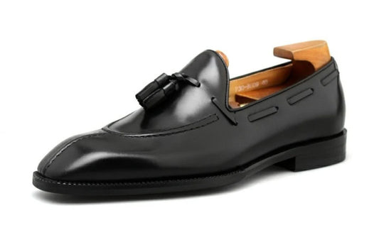 Tassel Black Loafers
