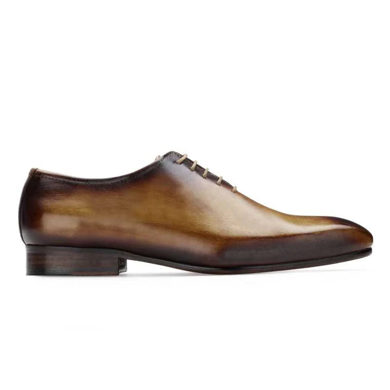 Formal The Leonardo Wholecut Oxford In Tan