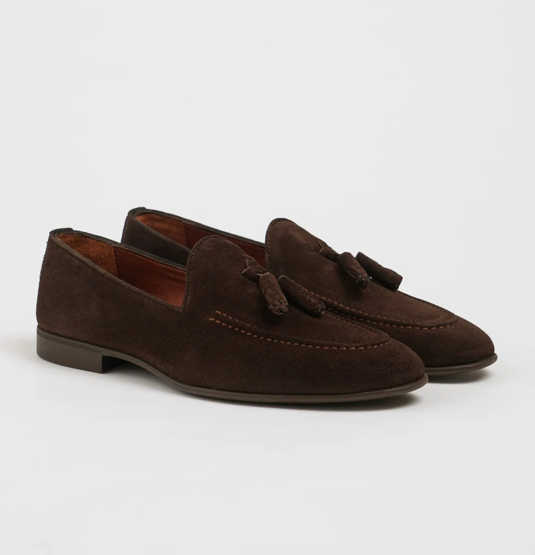Tassel Brown Loafers