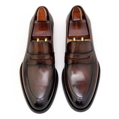 Midnight Brown Loafer