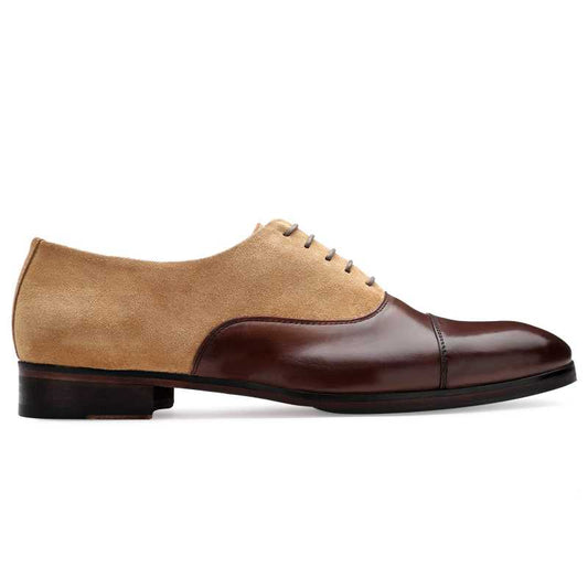 Formal Krakow Hybrid Oxfords In Brown