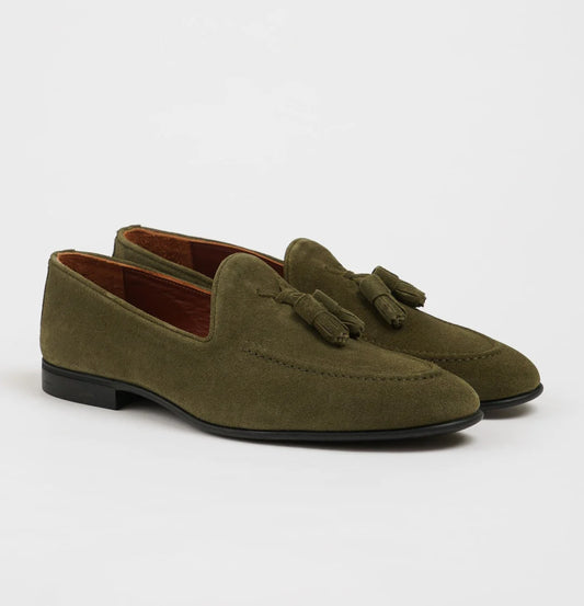 Tassel GreenLoafers