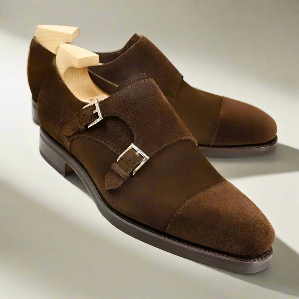 Suede Toecap Monkstrap
