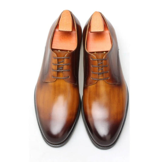 Formal Wholecut Derby Shoes
