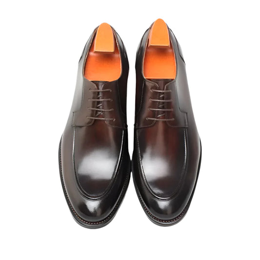Dark Brown Derby Business Shoes