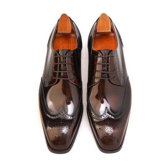 Formal Brown Derby Shoe
