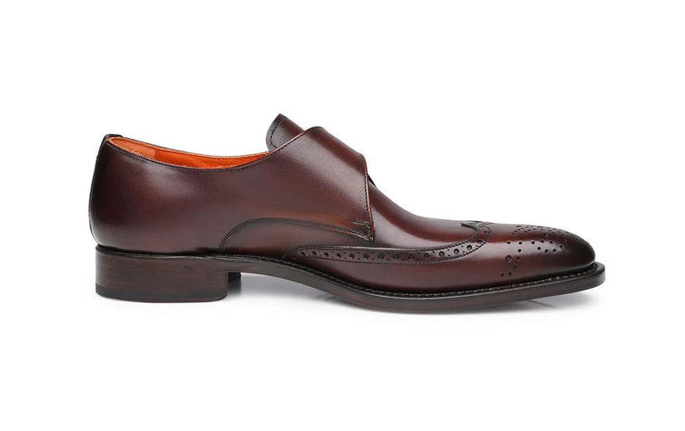 Brown Single Monkstrap