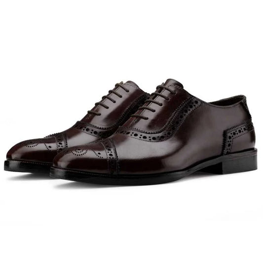 Formal Designer Oxfords in Brown