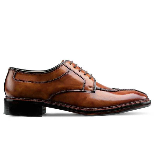 Formal Derby Shoes in Tan