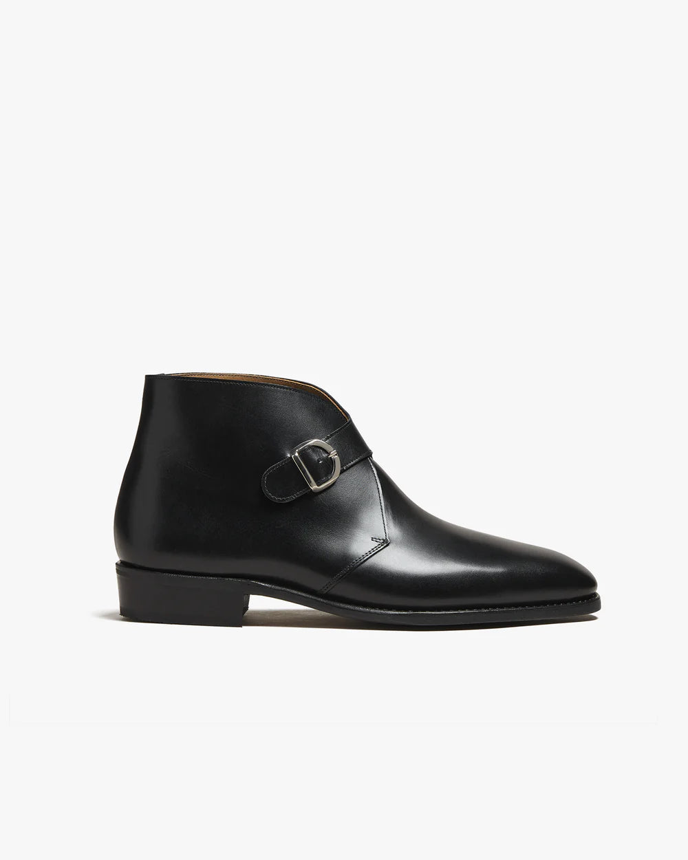 Carlo Black Leather Boots