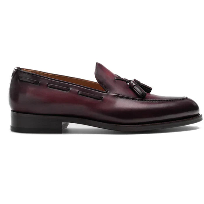 Wine Red Loafers